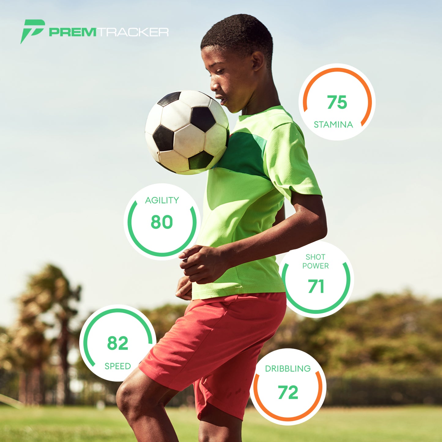 PremTracker - Smart Football Tracker for Kids & Teenagers